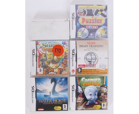 An original Nintendo DS Lite with 5x games to include; Casper Scare School, Brain Training etc. Some sealed.&nbsp;

POSTAGE: 
