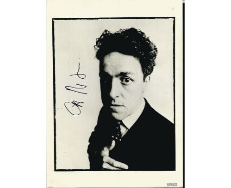 Griff Rhys Jones signed 7 x 5 inch b/w portrait photo  Good condition. All signed items come with Certificate of Authenticity