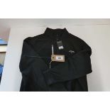 +VAT Callaway long sleeved quarter-zip top, black, size XL