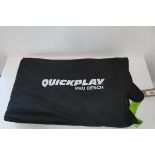 +VAT QuickPlay Pro Bench portable popup bench seat in case