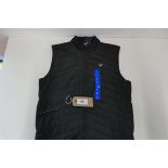 +VAT Callaway padded golf gilet, black, size L