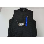 +VAT Callaway padded golf gilet, black, size L