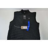 +VAT Callaway padded golf gilet, black, size L