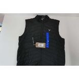 +VAT Callaway padded golf gilet, black, size L