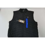 +VAT Callaway padded golf gilet, black, size L
