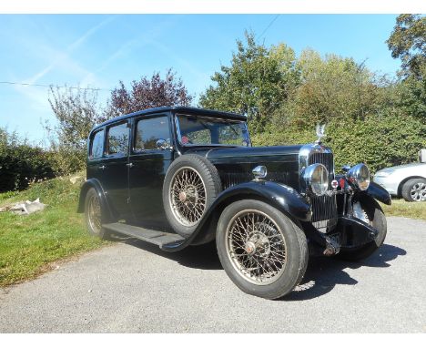 1930 Alvis Silver Eagle 6-Light SaloonReg. no. OU 7420Chassis no. 8422Engine no. 8867The Silver Eagle of 1930 followed on fro