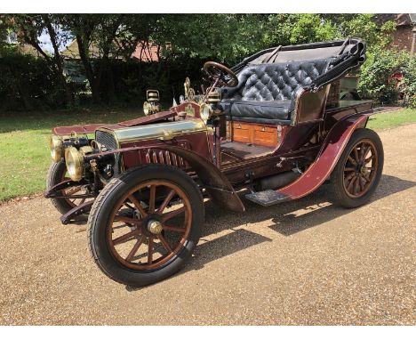 1906 Darracq 10/12 Model RReg. no. BB 1148Chassis no. 9466Engine no. 9435VCC dating Certification number   449Automobiles Dar