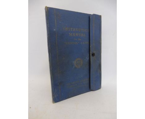 A Bristol 400 series Instructional Manual. 