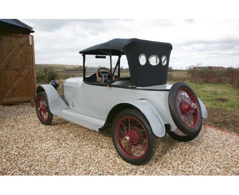 1918 Scripps Booth Model CReg. no. BF 8656Chassis no. 14419DLEngine no. 14419DLScripps-Booth was founded in 1914 by James Scr
