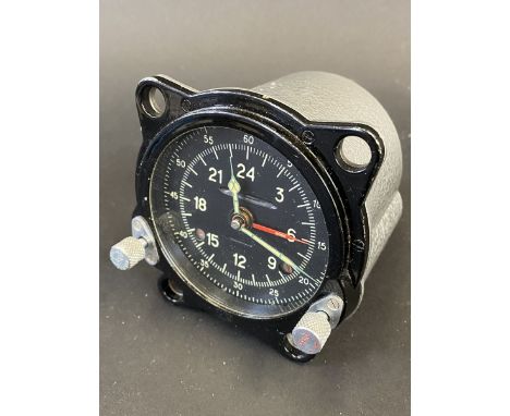 A Russian 129 CLS 55M clock (model number erased from dial), by repute as used on submarines, ships or bombing aircraft, poss