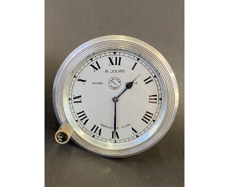 A Jaeger eight day car clock with side wind, to suit Vauxhall 30/98 or similar. 