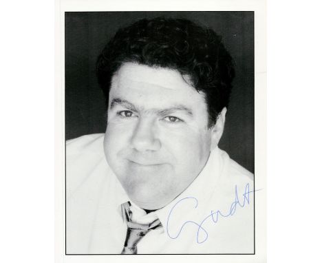 Actor Cheers George Wendt signed 10 x 8 inch portrait photo. Est.