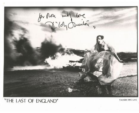 Tilda Swinton Signed 10 x 8 'The Last Of England' Black and White Photo. Swinton is a British actress. Known for her roles in