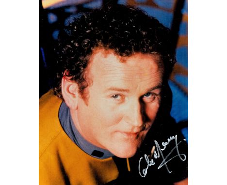 Colm Meaney signed 10x8 Star Trek colour photo pictured in his role as Chief O'Brien. Colm J. Meaney ( born 30 May 1953) is a