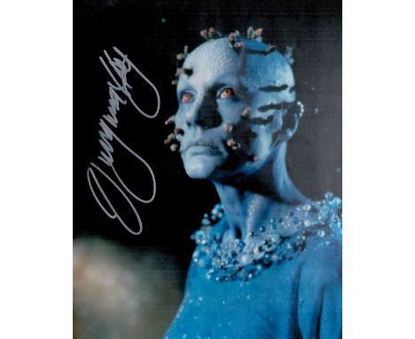 Virginia Hey signed 10 x 8 colour photo. Hey is an Australian actress, known for her role as Pa'u Zotoh Zhaan in the science 