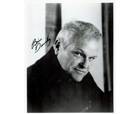 American Actor Brian Donlevy Handsigned 10x8 Black and White Photo. Waldo Brian Donlevy (February 9, 1901 - April 6, 1972) wa