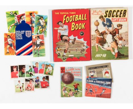 Football Books and free gifts (1930s-70s). The Pilot Album (1935) of Football Fame with all 14 cards inserted, The Thriller G