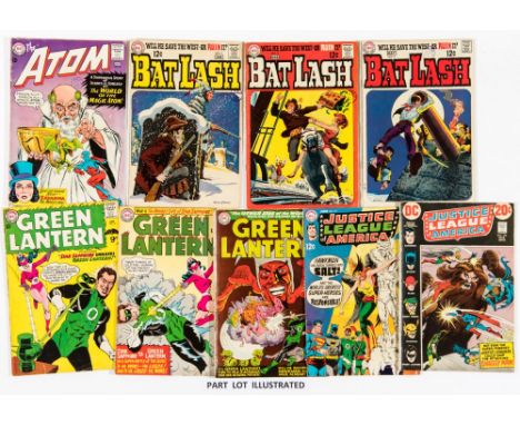 DC Mix (1960s-70s). Atom 19, Batlash 2-7, Green Lantern 26, 41, 42, 78, J.L.A. 72, 85, 87, 95, 102-104, 106, Showcase 76, Wor