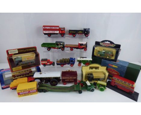 Various boxed and loose diecast vehicles to include a limited edition Corgi Dulux Omnibus, boxed, a Premium Edition Vintage G