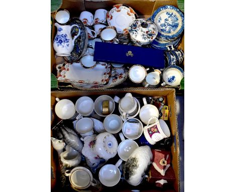 A quantity of mainly early 20th century ceramics to include Sutherland part tea service, in the style of Crown Derby, Booths 