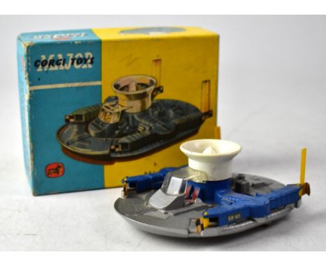 CORGI TOYS; a 'Major H.D.L. Hovercraft SR-N1' diecast vehicle No.1119, in blue and silver colourway, in original box.