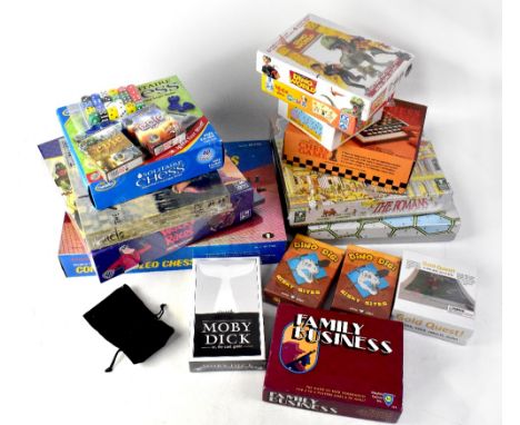 A quantity of games and boardgames to include 'Wacky Races', 'The Romans', 'Kingdom Republic Empire', 'The Axe', 'Dinoworld',
