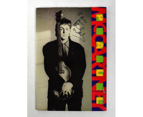 PAUL MCCARTNEY; World Tour 1989/90 programme, signed.We have not authenticated these signatures, please satisfy yourself as t
