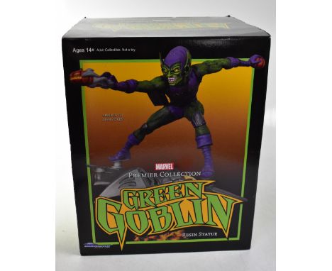 GREEN GOBLIN; a Diamond Select Toys Marvel Premier Collection numbered limited edition resin statue of 'The Green Goblin', de