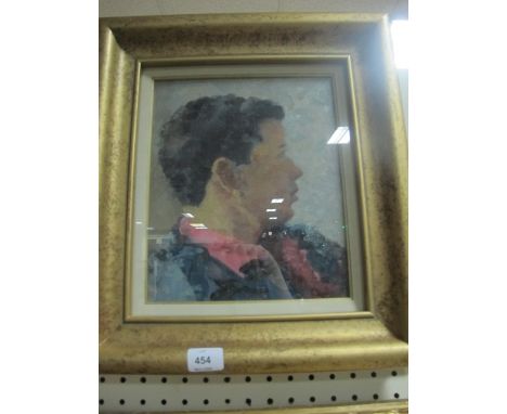 HARRY ROBERTSON CRAIG R.H.A.R.U.A 1916-1984 IRISH SCHOOL
Portrait of a Young Man (Abdullah)
Provenance White's Fine Art Sale 