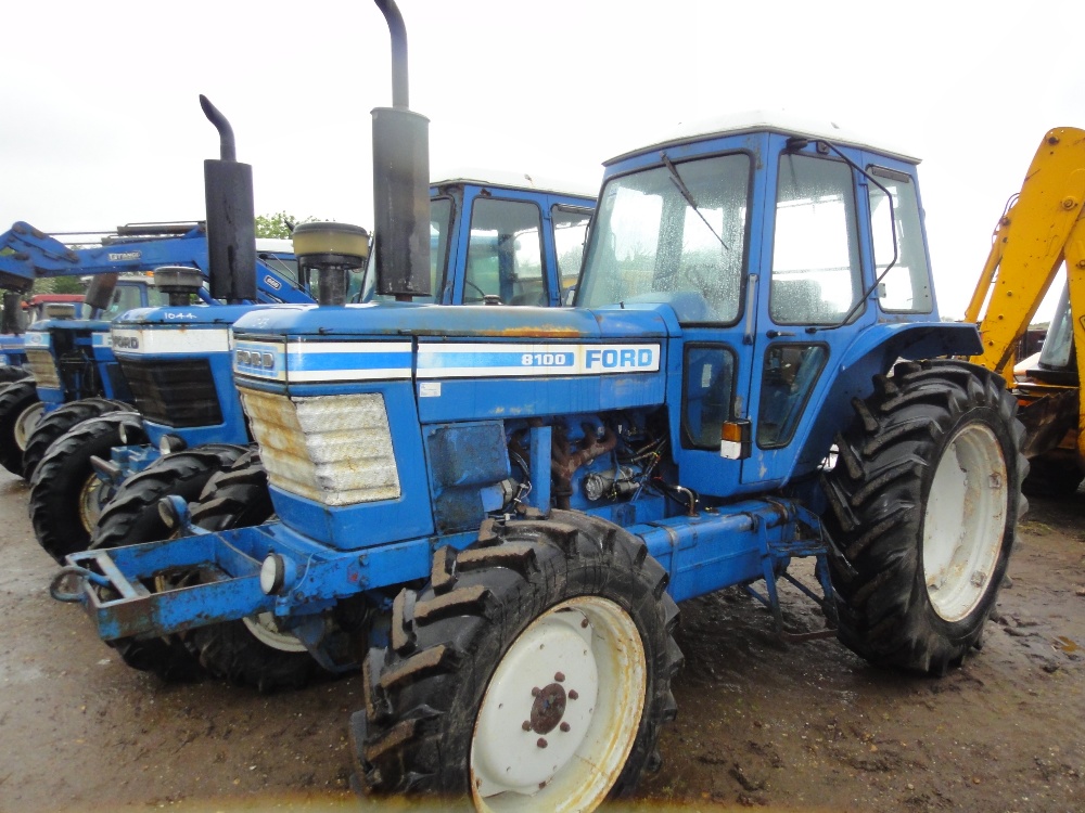 FORD 8100 4X4 TRACTOR