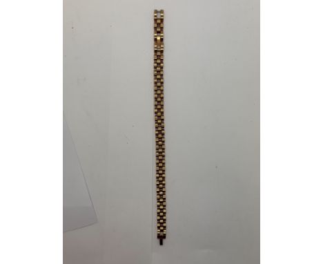 Rose gold coloured Rolex style bracelet. P&amp;P Group 1 (£14+VAT for the first lot and £1+VAT for subsequent lots) 