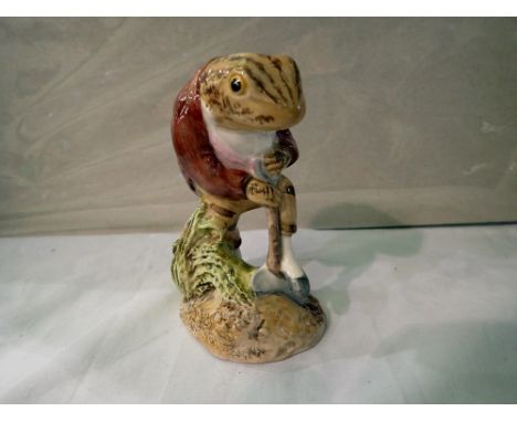 Royal Albert figurine, Jeremy Fisher. P&amp;P Group 2 (£18+VAT for the first lot and £3+VAT for subsequent lots) 