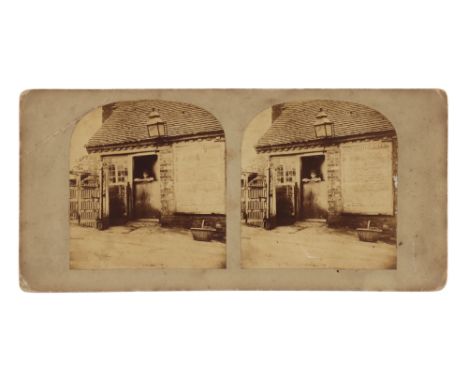 T. R. Williams Stereocard, Scenes in Our Village, The Turnpike to the Hamlet, T. R. Williams Stereocard, Scenes in Our Villag