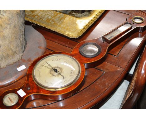 COMBINATION BAROMETER THERMOMETER     
