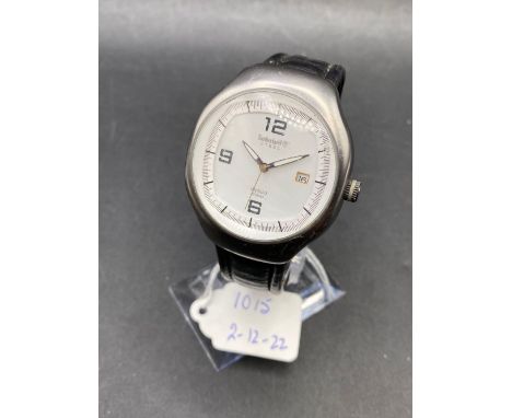 A gents wrist watch by TIMBRERLAND indiglo with seconds sweep and date aperture