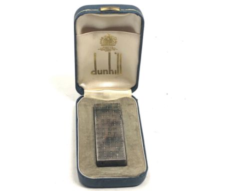 Boxed Vintage dunhill cigarette lighter 