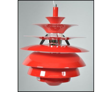 A stunning new and unused contemporary Poul Henningsen for Louis Poulson PH4/5 snow ball pendant&nbsp;ceiling light - lamp in