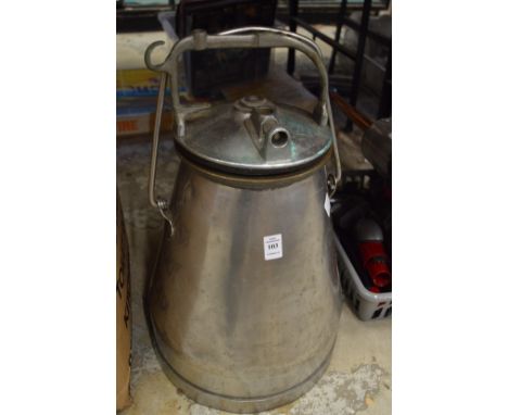 A milk churn.