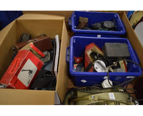 A quantity of camera equipment etc.
