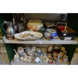 Decorative china and collectables.