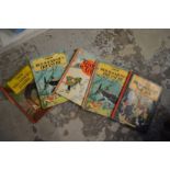 Tintin books.