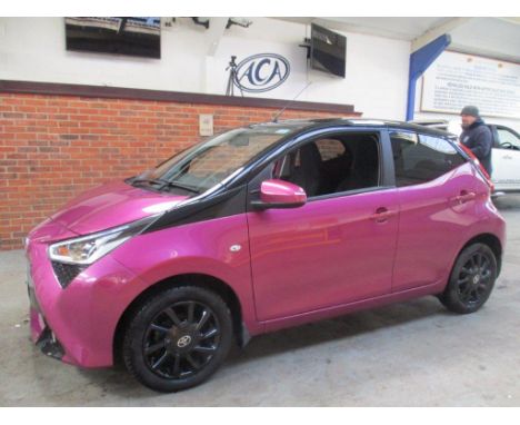 Make &amp; Model: Toyota Aygo X-Cite VTT-IDate of Reg: YB68KNWColour: Mauve/Purplecc: 998MoT: 02-01-2022Fuel Type: PETROLMile