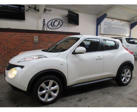 Make &amp; Model: Nissan Juke AcentaDate of Reg: AO61 NKAColour: Whitecc: 1598MoT: 07-09-2021Fuel Type: PETROLMileage: 91kTra