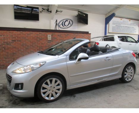 Make &amp; Model: Peugeot 207 CC Allure HDIDate of Reg: LJ13 VZMColour: Silvercc: 1560MoT: 24-01-2022Fuel Type: DIESELMileage