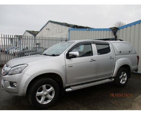 Make &amp; Model: Isuzu D-Max Yukon VisionDate of Reg: AU17 GXTColour: Silvercc: 2499MoT: 26-03-2021Fuel Type: DIESELMileage: