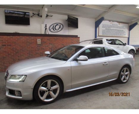 Make &amp; Model: Audi A5 S Line TDIDate of Reg: HG11 PXKColour: Silvercc: 1968MoT: 19-05-2021Fuel Type: DIESELMileage: 122kT