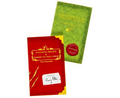[Rowling (J.K.)] "Kennilworthy Whisp". - Quiddich Through the Ages, 2001; "Newt Scamander". Fantastic Beasts and Where to Fin