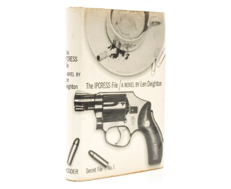 Deighton (Len) - The Ipcress File,  first edition, signed presentation inscription from the author,  some foxing, original bo