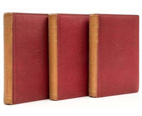 Blackmore (R. D.) - Christowell. A Dartmoor Tale, 3 vol.,   first editions, 2 A.L.s. from the author tipped-in to vol.1  &  2