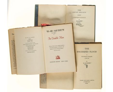 Auden (W.H.) - The Double Man,  autograph corrections in the author's hand to 7 pp.,  endpapers browned, jacket price-clipped